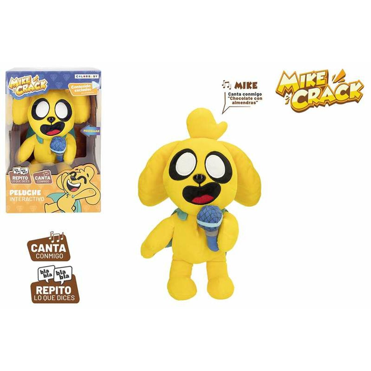 Originální věty Mikecrack Žlutý 29 cm